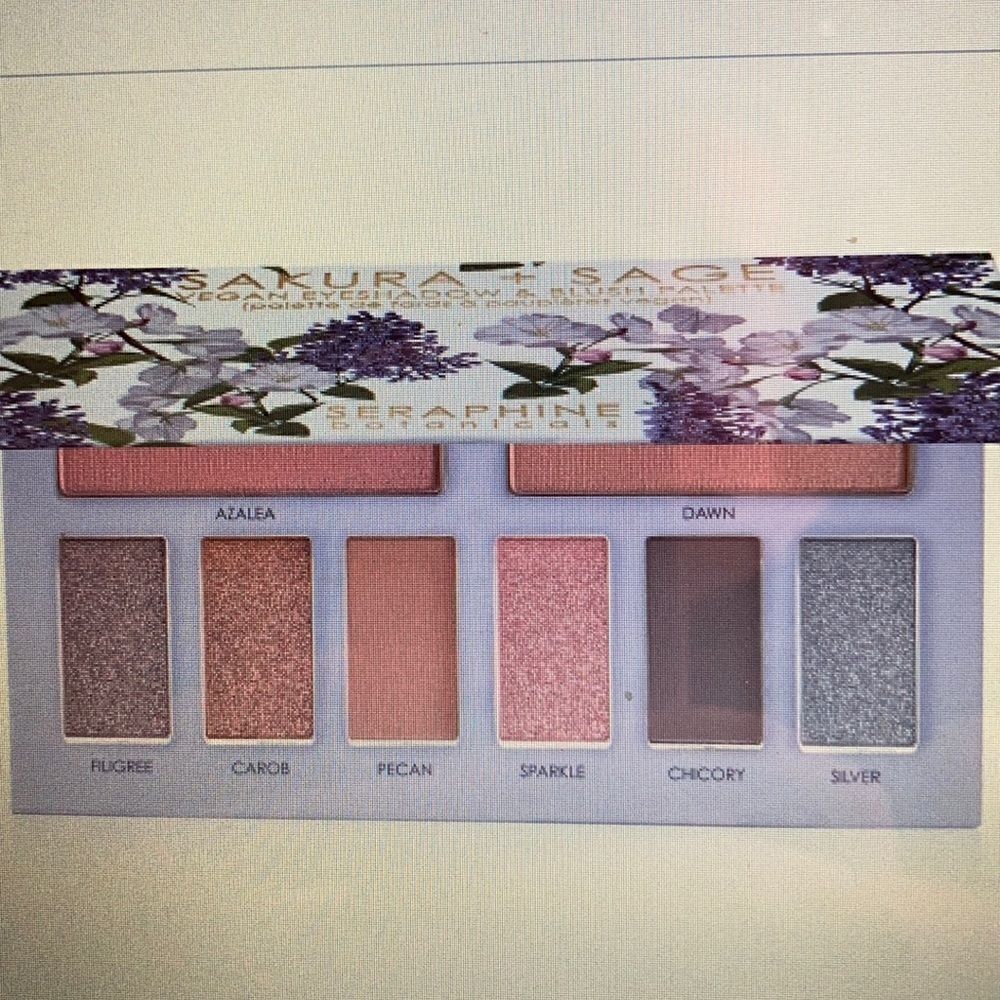 Seraphine Botanicals Vegan Eye & Blush Palette